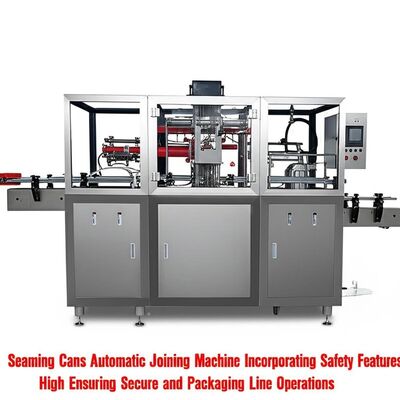 Yüksek güvenlik özellikleri içeren, güvenli ve ambalaj hattı operasyonlarını sağlayan dikiş kutuları Otomatik birleştirme makinesi