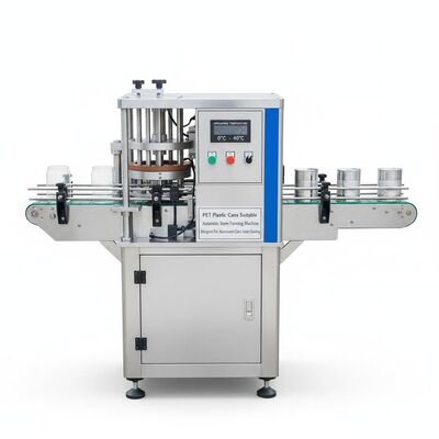 PET Plastik Kutu Uygun Otomatik Kenar Şekillendirme Makinesi Çalışma Sıcaklığı 0°C 40°C Alüminyum Kutu Kenar Mühürleme İçin Tasarlanmıştır