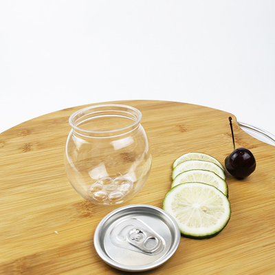 Tahıl Fasulye Fıstığı İçin Plastik 210ml Gıda Saklama Tenekeleri