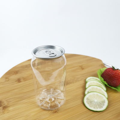 330ml Plastik Su Şişeleri Şeffaf Silindirik Şeker Banyo Tuzları Salata Sosu