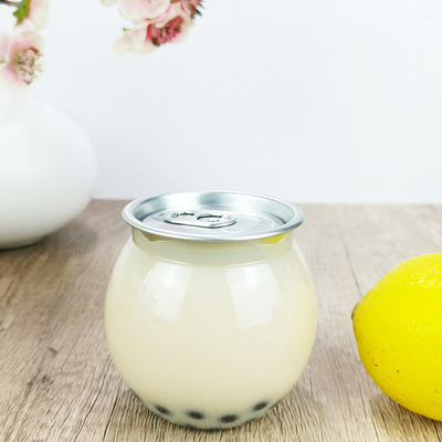 210ml Çıtçıtlı Kapaklı Şeffaf Saklama Kavanozları Tahıl Fasulyesi Kuruyemiş Koruma
