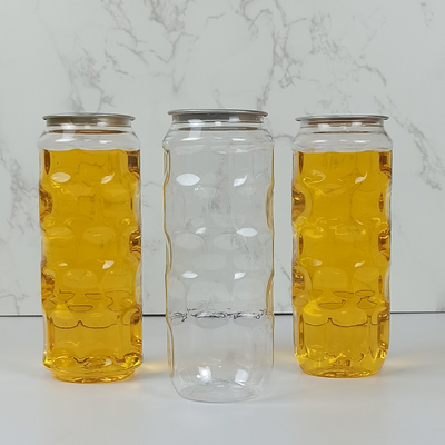 Ev Yapımı İçecekler Sütlü Çay 500ml Kolay Çekme Kapaklı Şeffaf Plastik Kavanozlar