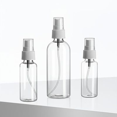 Plastik konteyner şişeleri ve püskürtme pompası ile depolama kolaylaştırıldı