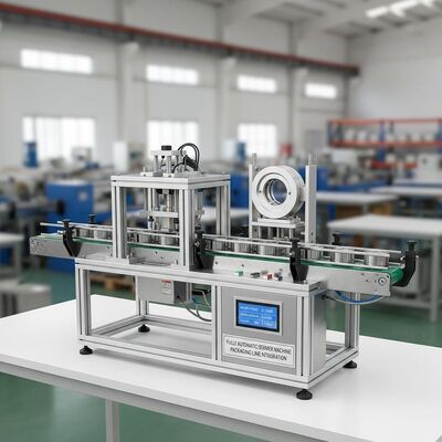 45mm 130mm Tam Kapasiteli Tam Otomatik Otomatik Kapatma Makinesi, Nominal Güç 0.14KW, Paketleme Hattı Entegrasyonu İçin Uygun