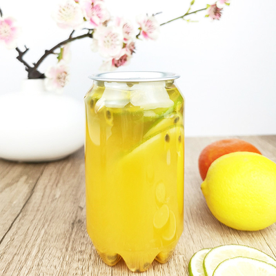 350ml Silindirik Plastik Şişeler