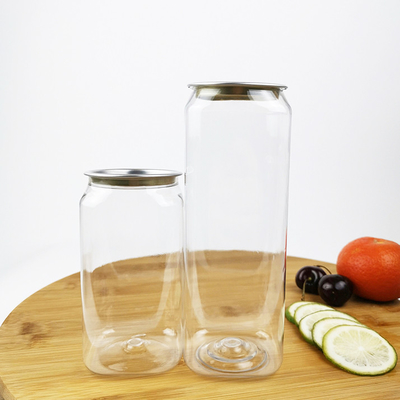 350 ml gıda depolama kutuları, kolay çekme kapağı olan kare plastik kaplı şişeler