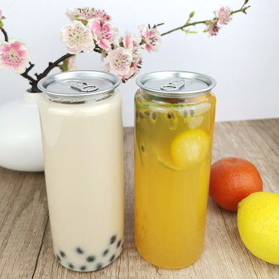 İçecekler Su Suyu Plastik 500ml Geçmeli Kapaklı Kolay Açılan Kutular Sızdırmaz