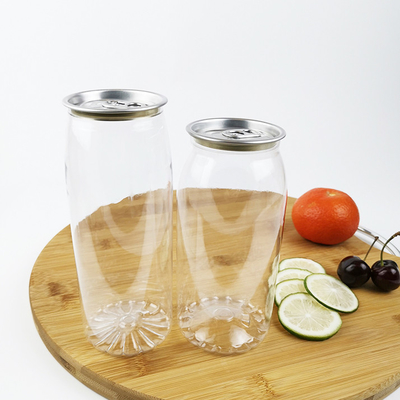 Kolay Çekme Kapaklı Gıda Sınıfı ile 1000ml Plastik Gıda Konteyner Kavanozları