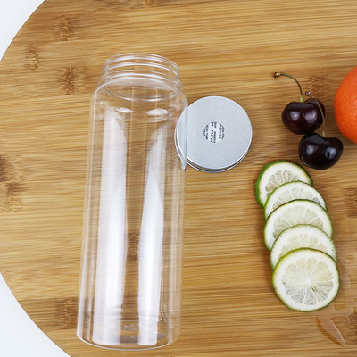 Gıda Sınıfı Silindir Gıda Kapları 0,5 Litre Kapaklı Suda Kurutulmuş Gıda