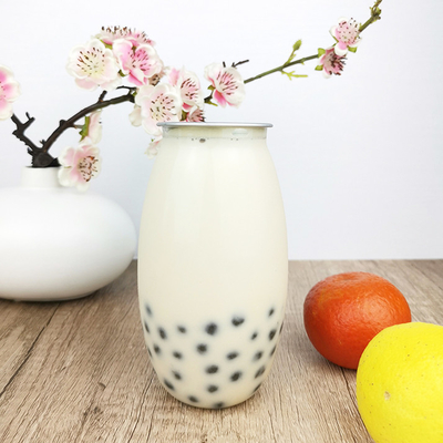 Kolay Çekme Kapaklı Zeytin Şekli 500ml Şeker Plastik İçme Şişeleri