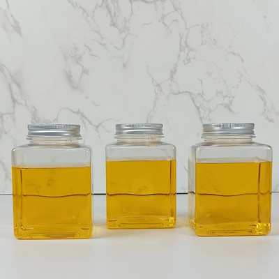0.5L SÜTYEN Ücretsiz Vidalı Kapaklı Kavanozlar Çay Sütü İçin Düz Kare Suyu Şişeleri