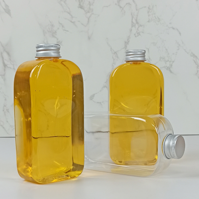 400ml PLA Düz Kapaklı Su Şişeleri Berrak İçecekler