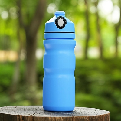 Özel Plastik Spor Şişeleri Kolay Çekme Kapak ve Açık Hava Etkinlikleri için Etiket Yüzeyi