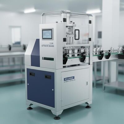 Güç tüketimi 1.5 KW Otomatik Seamer Makine Elektrik Dikiş Sızıntı Yok İçecek Kutuları Sızdırma Uygulamaları için Uygun